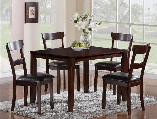 Henderson Mahogany Finish Dinette Set
